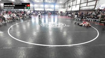 132 lbs Round 1 (8 Team) - Brevan Miller, Juab vs Simon Boyer, Timpanogos