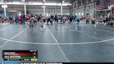70 lbs Champ. Round 1 - Mads Smith, Boise Youth Wrestling vs Cruz Armstrong, Sublime Wrestling Academy