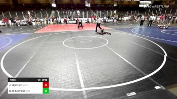 49 lbs Rr Rnd 2 - Jory Heinrich, American Outlaws vs Renaldo Rodriguez-Spencer Jr, Hammer Time