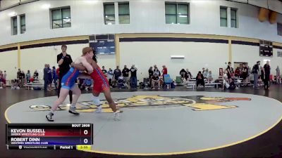 152 lbs Quarterfinal - Kevon Russell, Snider Wrestling Club vs Robert Dinn, Western Wrestling Club