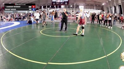 88 lbs Semis - Xander Webber, Beast Mode Wrestling vs Grady Moos, Burnett Trained Wrestling