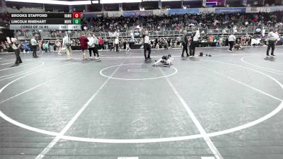 58 lbs Consi Of 16 #2 - Brooks Stafford, Rams WC vs Lincoln Rinehart, Moyer Elite
