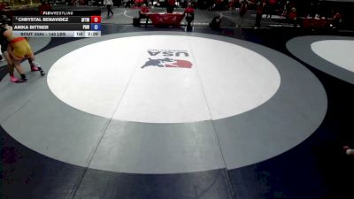 140 lbs Cons. Rd Of 16 - Chrystal Benavidez, San Fernando Tigers Wrestling Club vs Anika Bittner, Project 8 Wrestling