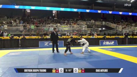 Dias Akylbek vs Greyson Joseph Truong 2025 Pan Kids Jiu-Jitsu IBJJF Championship
