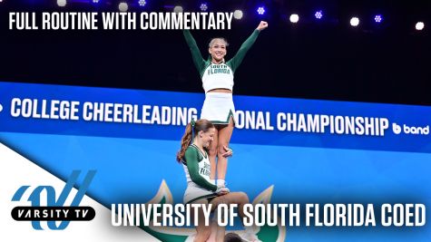 University of South Florida (Division IA Coed) Full Routine With Commentary - UCA College Nationals 2026