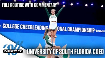 University of South Florida (Division IA Coed) Full Routine With Commentary - UCA College Nationals 2026