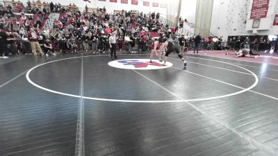 215 lbs Quarterfinal - Adam Loebl, Sharon vs Matt Walsh, Duxbury