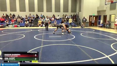 182 lbs Quarterfinal - Erik Short, Smiths Station Hs vs Marvin Barrera, McAdory High School