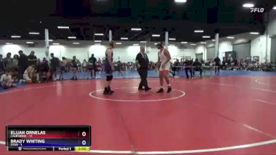 149 lbs Round 3 (8 Team) - Elijah Ornelas, California vs Brady Whiting, Utah