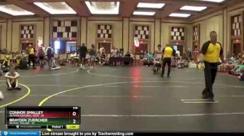 170 lbs Round 5 (6 Team) - Connor Smalley, Olympia National Team vs Brayden Zuercher, Revival Yellow