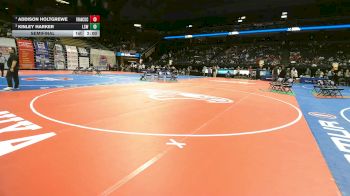 100 Class 2 lbs Semifinal - Kinley Harker, Lee`s Summit West vs Addison Holtgrewe, Francis Howell Central