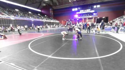 65 lbs Consolation - Greyson Clarke, Wyoming Underground vs Gabe Ryan, Thermopolis WC