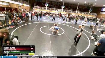 144 lbs Champ. Round 2 - Alden Curto, Lake City High School vs Samuel Cummings, Lakeside