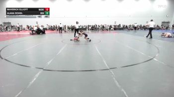 60 lbs Rr Rnd 1 - Maverick Elliott, Mat Assassins Black - EL vs Alana Rohel, Iron Horse - EL