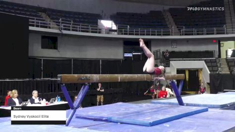 Sydney Vyskocil Elite Gymnastic Acad - Beam - 2022 Elevate the Stage Huntsville presented by SportsMED & Crestwood