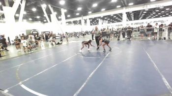 94 lbs Rr Rnd 1 - Brooklyn Carter, Mat Demon WC vs LaNiyah Lehi, Hidden Springs Wolves