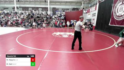 150 lbs Round Of 32 - Max Negrin, Charlotte Latin vs Max Bell, The Westminster School