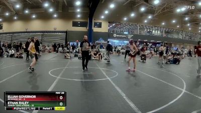 105 lbs Round 3 (4 Team) - Elijah Governor, Richmond WC vs Ethan Raley, Junior Terps Xtreme