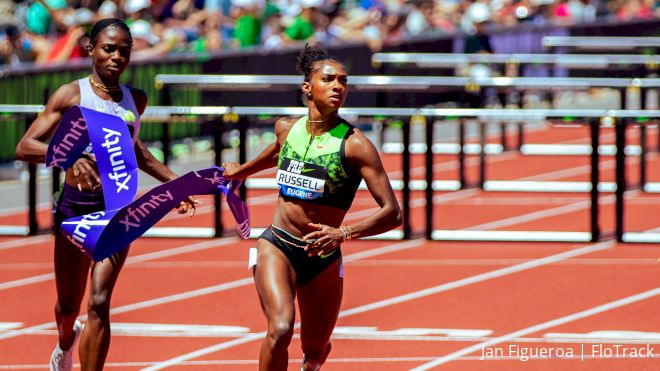 Masai Russell Is LOCKED IN, Confirmed For 2026 Brussels Diamond League Final 100mH