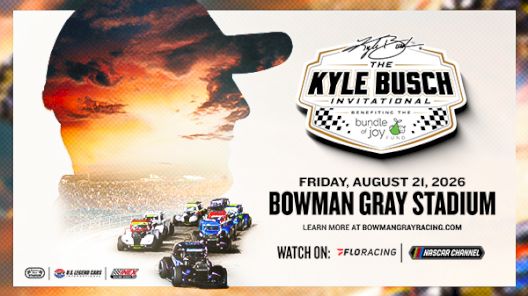 Watch Live: Kyle Busch Invitational at Bowman Gray Stadium