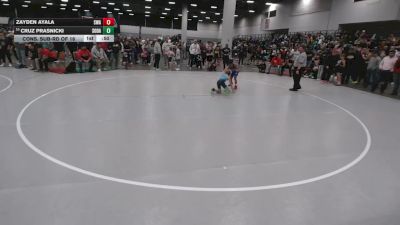 74 lbs Cons. Sub-rd Of 16 - Cruz Prasnicki, South Dakota vs Zayden Ayala, Sebolt Wrestling Academy