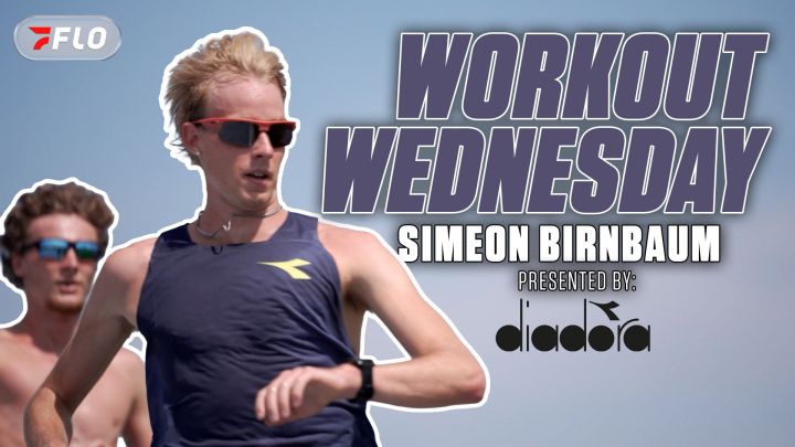 Simeon Birnbaum EXCLUSIVE Workout Wednesday in Italy Before Running The London Diamond League