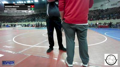 130 lbs Round Of 16 - Jake Snider Frazier, Claremore Wrestling Club vs Kacii Heskett, Hobart Bearcats