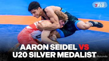 61 kg Qualif. - Aaron Seidel, United States vs Ahora Khateri, Iran