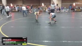 75 lbs Semis & 1st Wrestleback (8 Team) - Bryce Smith, Roundtree WA vs Cameron Bartlow, Team Palmetto
