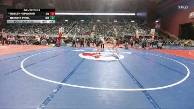 130 lbs Cons. Round 3 - Netanya Prell, Newcastle vs Oakley Hepworth, Star Valley