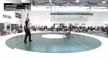 132 lbs Consi Of 8 #1 - Liam Hildinger, Avon vs Kainan Kalisz, Bristol Eastern