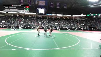 132 lbs Champ. Round 1 - Jacob Markelonis, WKS1 vs Jake Thompson, LOV1