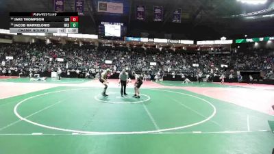 132 lbs Champ. Round 1 - Jacob Markelonis, WKS1 vs Jake Thompson, LOV1