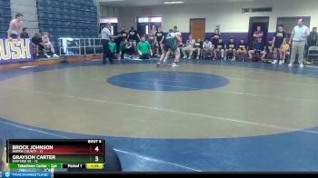 165 lbs Semis & 1st Wb (8 Team) - Grayson Carter, Eastside Hs vs Brock Johnson, Harris County