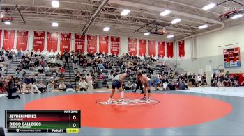 175 lbs Cons. Semi - Jeyden Perez, Columbine vs Diego Gallegos, Fruita Monument