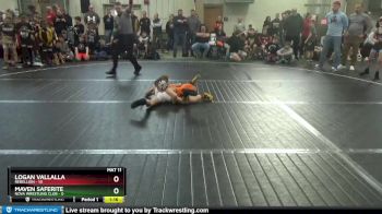 56 lbs Round 1 - Logan Vallalla, Rebellion vs Maven Saferite, NOVA Wrestling Club
