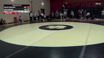 197 lbs Quarterfinal - Ralph Sanchez, Southeastern vs Gio Jackson, Life University