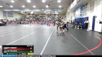 195 lbs Champ. Round 1 - Calvin Velasco, Royal vs Joseph Tierney, Irvine