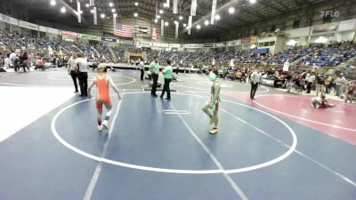 90 lbs Consi Of 32 #2 - Mason Valencia, Bayfield vs Axton Ayers, Sterling Middle School