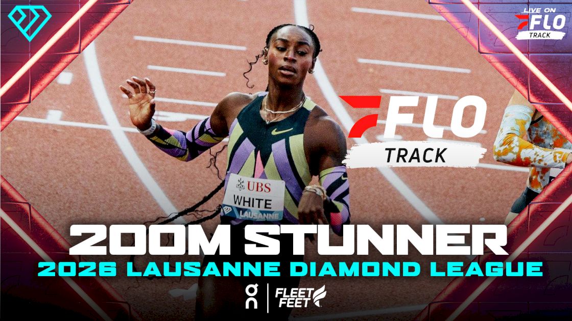 Kayla White, Amy Hunt, and Shericka Jackson, BATTLE in 200M