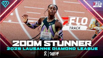 Kayla White, Amy Hunt, and Shericka Jackson, BATTLE in the 200m at the Lausanne Diamond League 2026