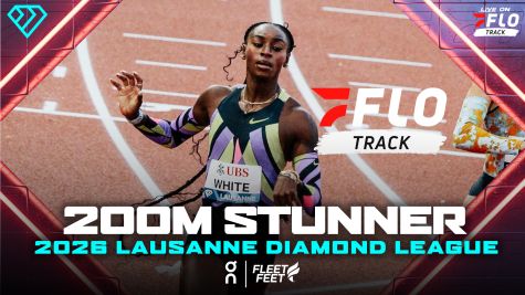 Kayla White, Amy Hunt, and Shericka Jackson, BATTLE in the 200m at the Lausanne Diamond League 2026