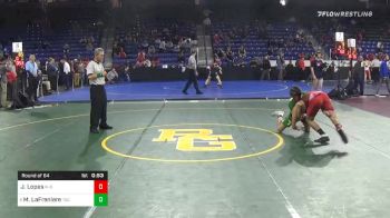 132 lbs Prelims - Jizaiah Lopes, New Bedford vs Mike LaFreniere, Taconic