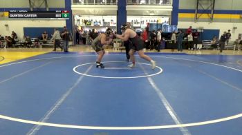 285 lbs Consy 3 - Matt Gaul, State College vs Quinten Carter, Bentworth