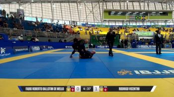 Rodrigo Vicentini vs Fabio Roberto Ballotim De Mello 2026 Brasileiro Jiu-Jitsu IBJJF