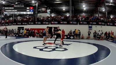 65 kg Champ. Round 2 - Sean Solis, Matpac Wrestling Club vs Haiden Drury, Brunson UVRTC