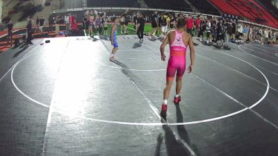 120 lbs Champ. Rd Of 32 - Elijah Caprioni, Hawaii vs Emillio Peterson, Idaho