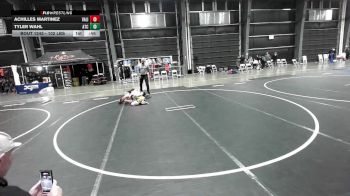 102 lbs 2nd Place - Achilles Martinez, Valiant College Prep vs Tyler Wahl, Atc
