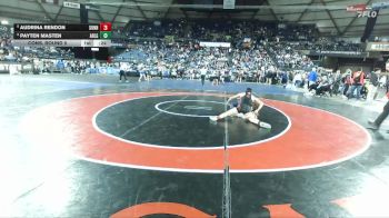 Girls 4A 135 lbs Cons. Round 5 - Payten Masten, Arlington (Girls) vs Audrina Rendon, Sunnyside (Girls)