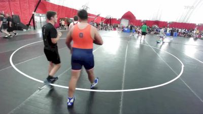 266-286 lbs Round 1 - Evan Vliek, Wheaton Warrenville South vs Holden Reible, Oswego